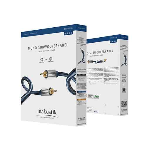 کابل ساب ووفر Inakustik مدل PREMIUM MONO - تصویر 3